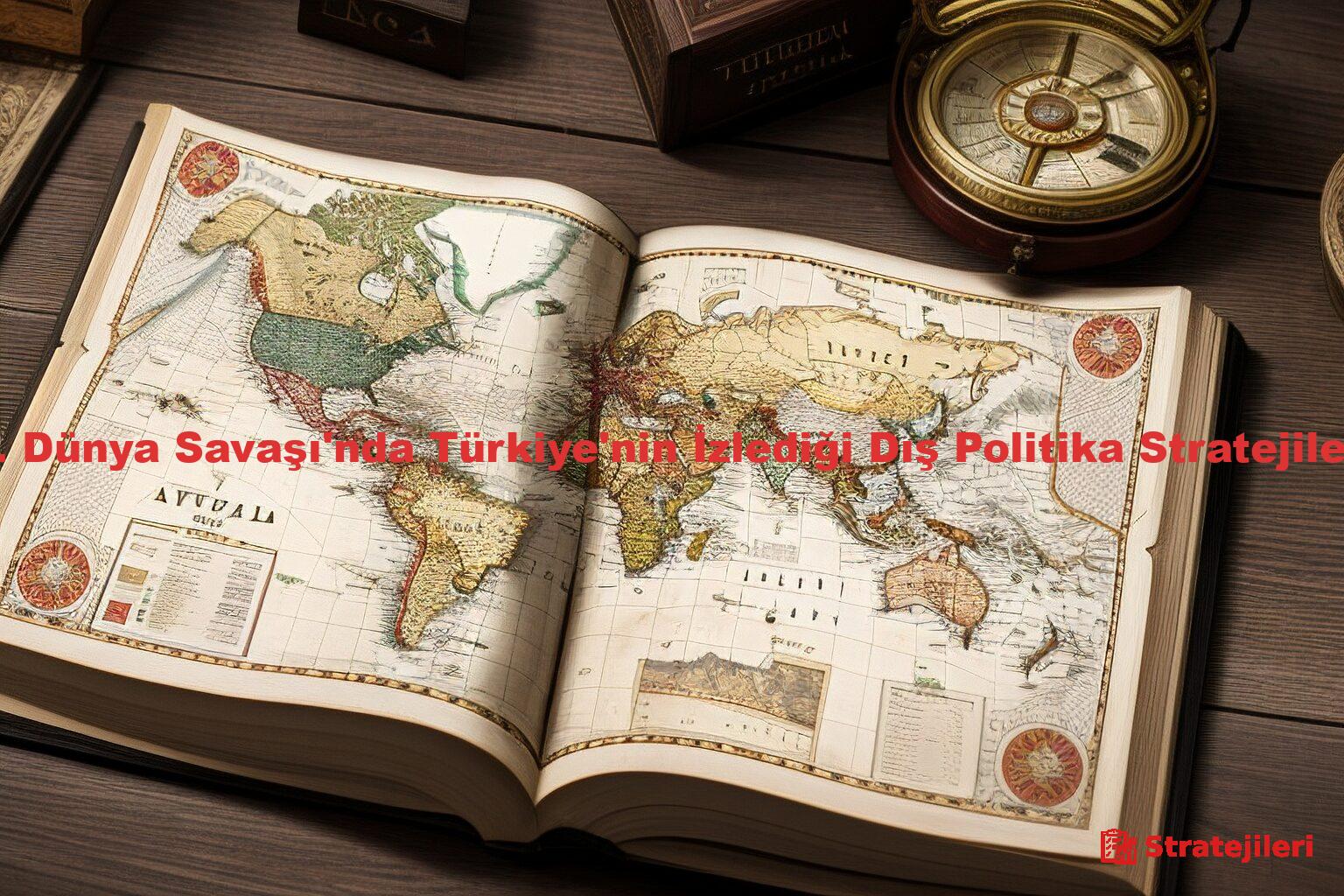 2. Dünya Savaşı'nda Türkiye'nin İzlediği Dış Politika Stratejileri