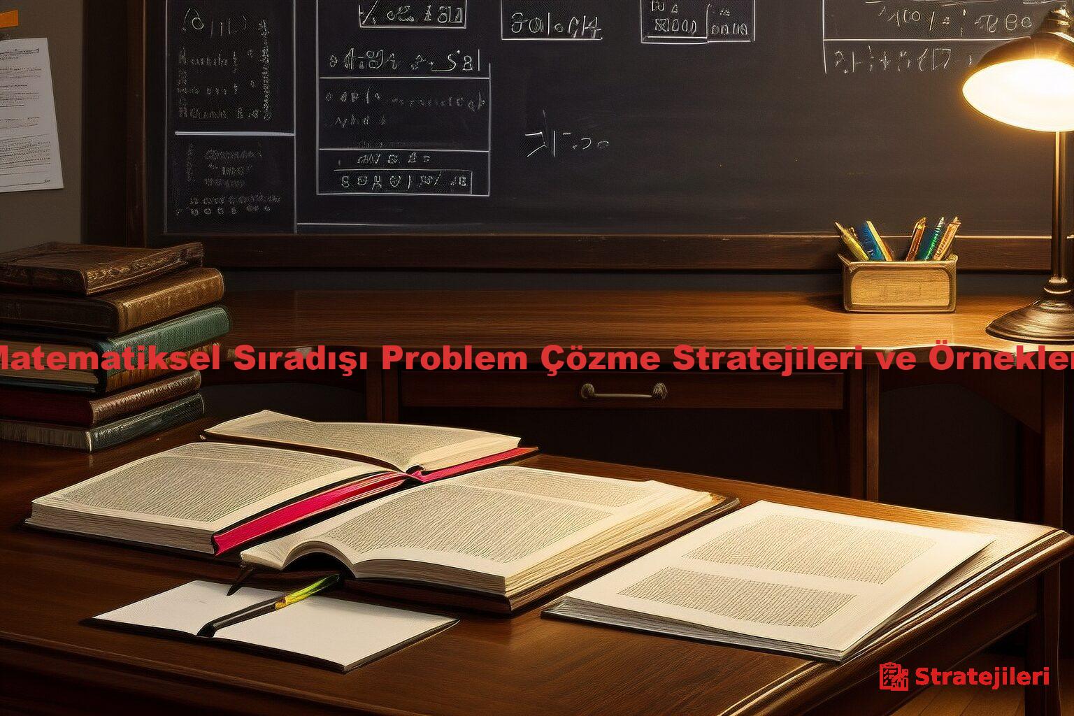 Matematiksel Sıradışı Problem Çözme Stratejileri ve Örnekleri