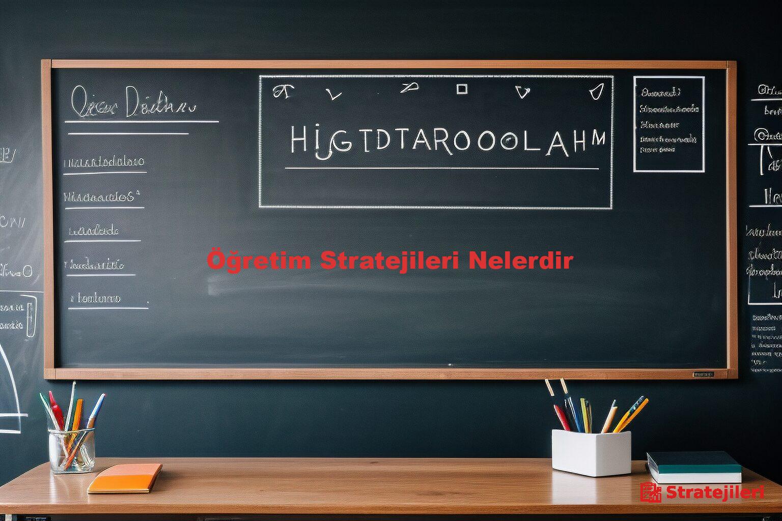 Öğretim Stratejileri Nelerdir