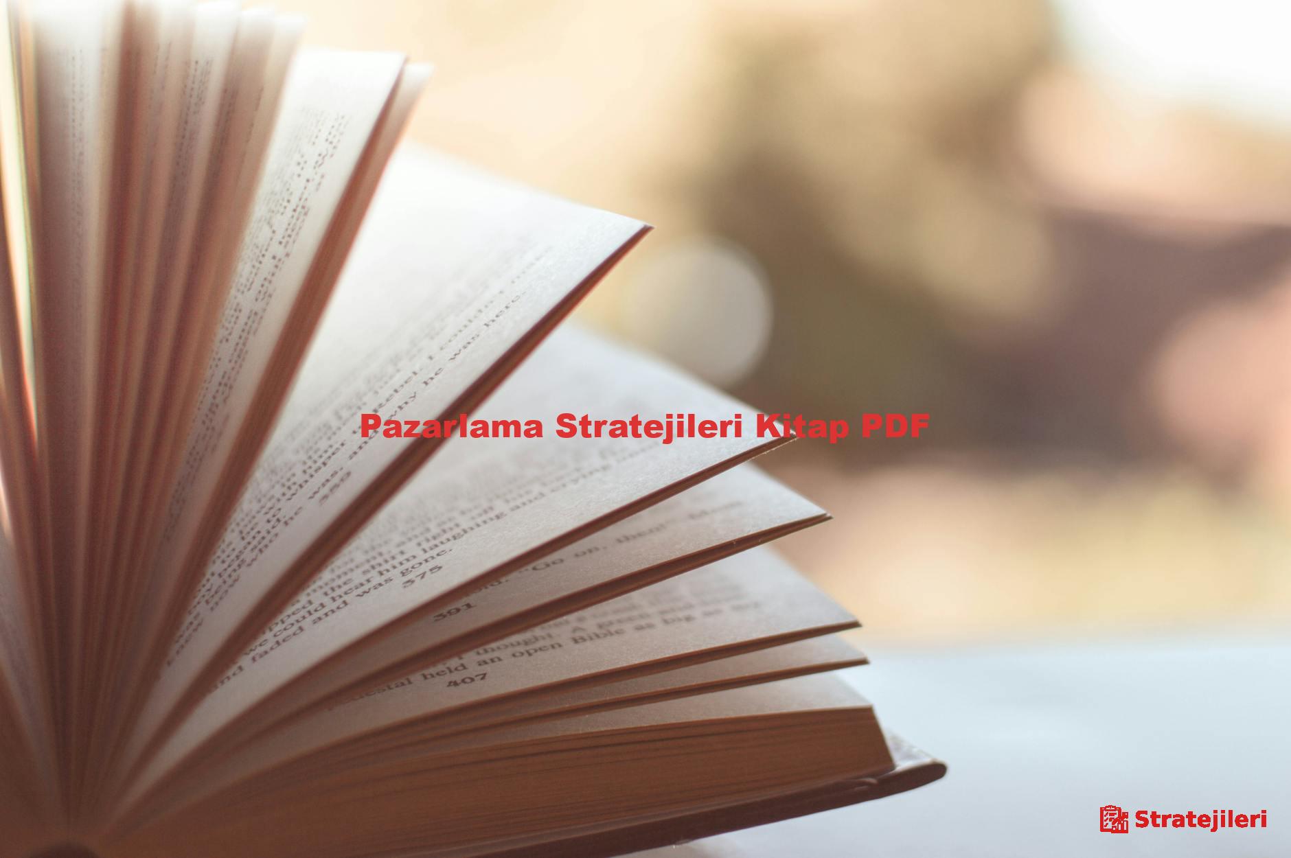 Pazarlama Stratejileri Kitap PDF
