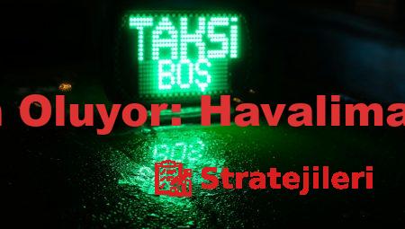 Taksi Beklemek Tarih Oluyor: Havalimanı Ulaşımında Devrim