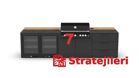 Gorgor Outdoor Kitchen Concept: Modern Mimariyle Uyumlu Bahçe Mutfağı Çözümleri 