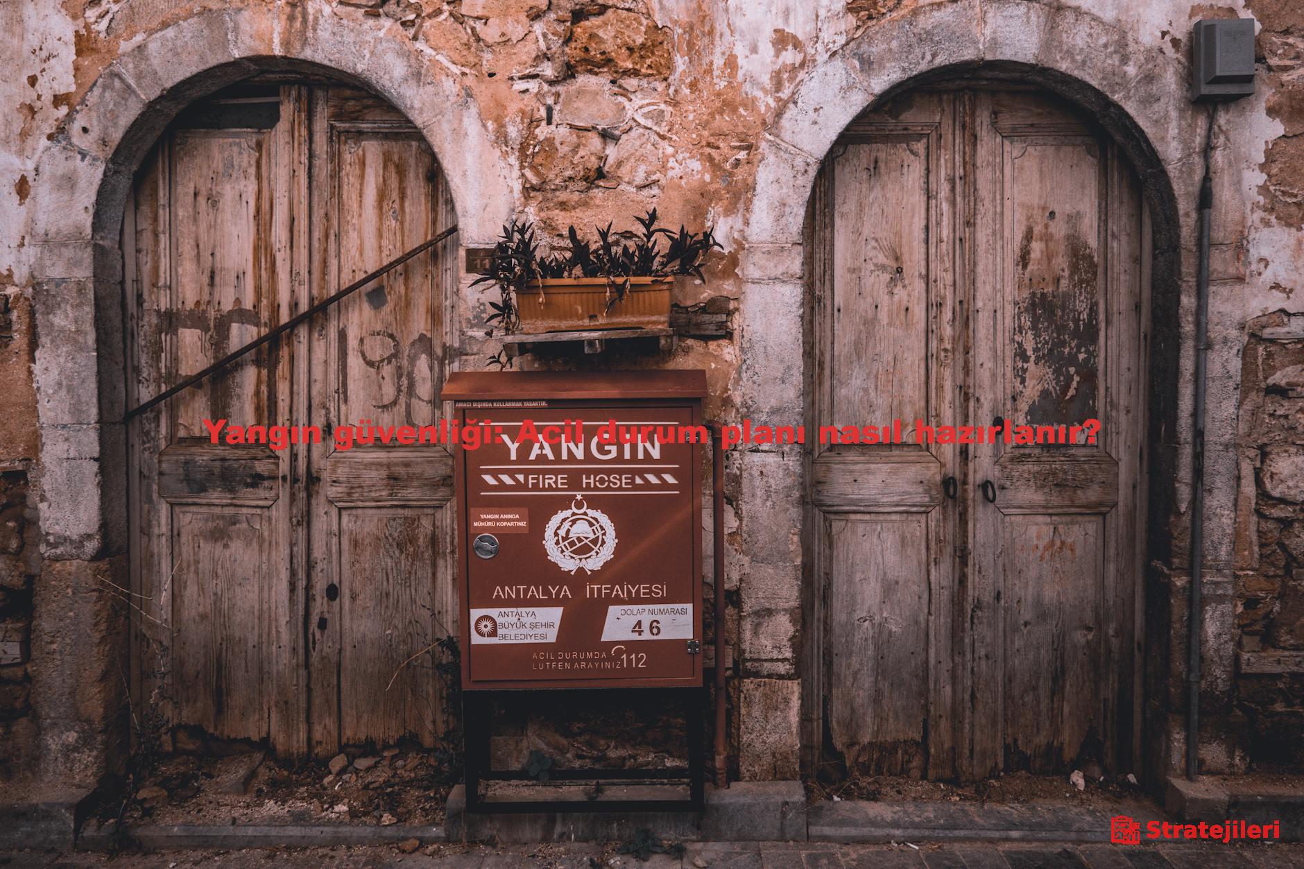 Yangın güvenliği: Acil durum planı nasıl hazırlanır?