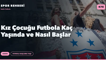 Kız Çocuğu Futbola Kaç Yaşında ve Nasıl Başlar